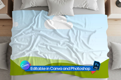 Bedding blanket mockup Product Image 1