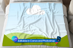 Bedroom blanket mockup Product Image 1