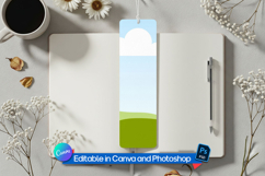Bookmark flat lay mockup Product Image 1
