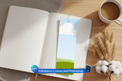 Bookmark template mockup Product Image 1