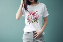 Sublimation design, Bouquet of Peonies, PNG file Product Image 2