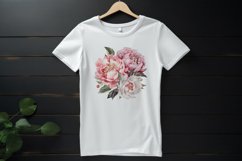 Sublimation design, Bouquet of Peonies, PNG file Product Image 3