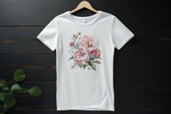 Sublimation design, Bouquet of Peonies, PNG file Product Image 3