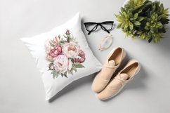 Sublimation design, Bouquet of Peonies, PNG file Product Image 4