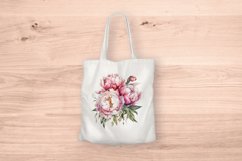 Sublimation design, Bouquet of Peonies, PNG file Product Image 5