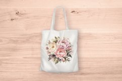 Sublimation design, Bouquet of Peonies, PNG file Product Image 5