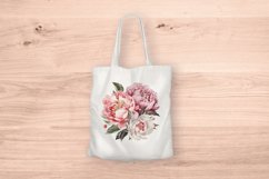 Sublimation design, Bouquet of Peonies, PNG file Product Image 5