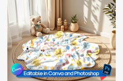 Children Blanket Mockup Product Image 1