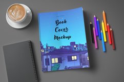 Coloring book cover mockup PSD and JPG Product Image 1
