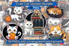 Cute Cat Stickers Bundle Collection Product Image 1