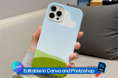 Editable Iphone 16 pro max case mockup Product Image 1