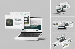 Laptop Screen Website Mockup Product Image 1