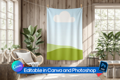 Interior design blanket mockup Product Image 1