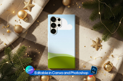 Festive flat lay phone mockup Product Image 2