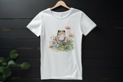 Sublimation design, Frog with flower, PNG file Product Image 3