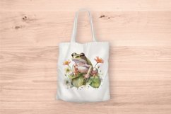 Sublimation design, Frog with flower, PNG file Product Image 5
