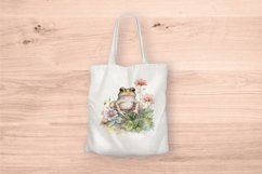 Sublimation design, Frog with flower, PNG file Product Image 5