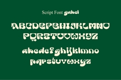 Gabel bold tropical retro display font Product Image 11