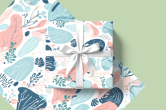 Gift box and flat paper mockup Product Image 1