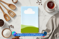 Kitchen cotton towel mockup Product Image 1
