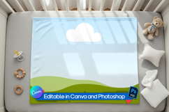 Infant blanket mockup Product Image 1