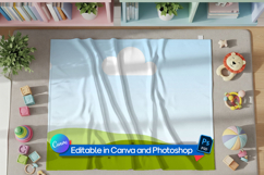 Nursery baby blanket mockup Product Image 1