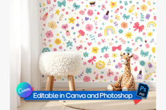 Procreate Nursery Wallpaper Mockup Product Image 1