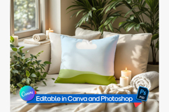 Relaxation Corner Pillow Mockup Product Image 1