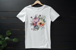 Sublimation design, Romantic floral bouquet, PNG file Product Image 3