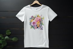 Sublimation design, Romantic floral bouquet, PNG file Product Image 3