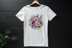 Sublimation design, Romantic floral bouquet, PNG file Product Image 3