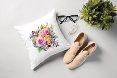 Sublimation design, Romantic floral bouquet, PNG file Product Image 4