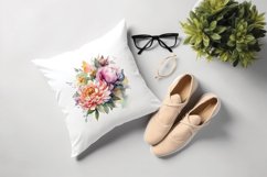 Sublimation design, Romantic floral bouquet, PNG file Product Image 4