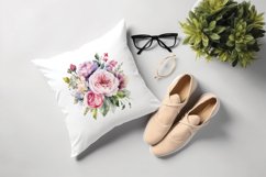 Sublimation design, Romantic floral bouquet, PNG file Product Image 4