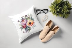 Sublimation design, Romantic floral bouquet, PNG file Product Image 4