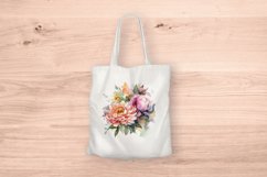 Sublimation design, Romantic floral bouquet, PNG file Product Image 5
