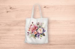 Sublimation design, Romantic floral bouquet, PNG file Product Image 5
