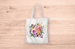 Sublimation design, Romantic floral bouquet, PNG file Product Image 5