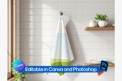tea towel mockup Product Image 1