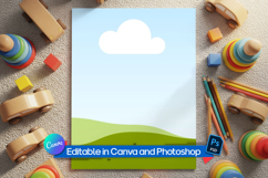 Toddler Coloring Page Mockup Product Image 1