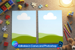 Two coloring pages mockup Product Image 1