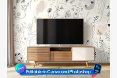 Wallpaper Surface Pattern mockup Product Image 1