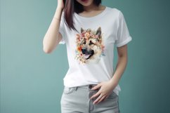 Sublimation design, Watercolor Boho Dogs, PNG Product Image 2