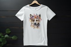 Sublimation design, Watercolor Boho Dogs, PNG Product Image 3