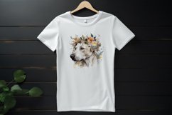 Sublimation design, Watercolor Boho Dogs, PNG Product Image 3