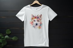 Sublimation design, Watercolor Boho Dogs, PNG Product Image 3