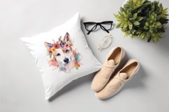 Sublimation design, Watercolor Boho Dogs, PNG Product Image 4