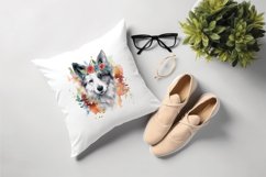 Sublimation design, Watercolor Boho Dogs, PNG Product Image 4