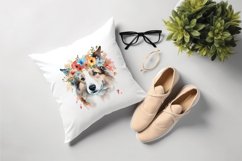 Sublimation design, Watercolor Boho Dogs, PNG Product Image 4
