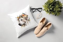 Sublimation design, Watercolor Boho Dogs, PNG Product Image 4